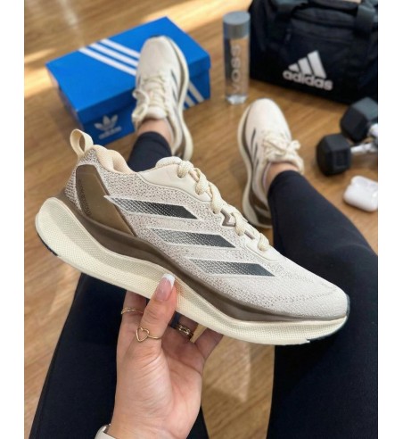 Adidas Boston Marrom e Bege