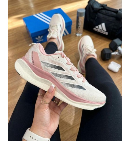 Adidas Boston Rosa, Cinza e Preto