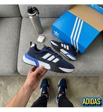 Adidas AD1 Branco e Azul