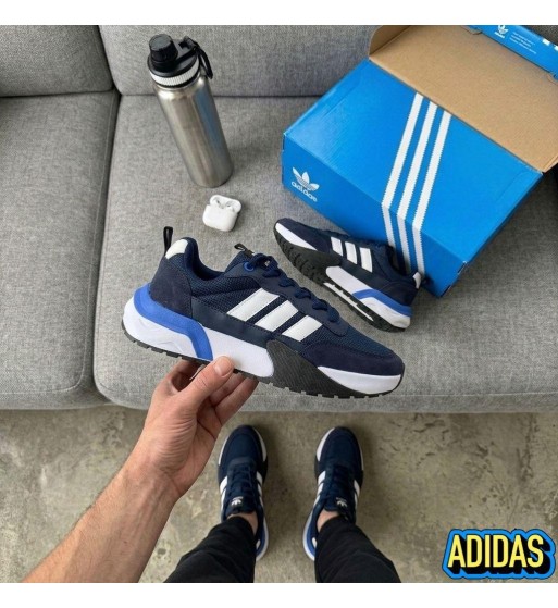 Adidas AD1 Branco e Azul