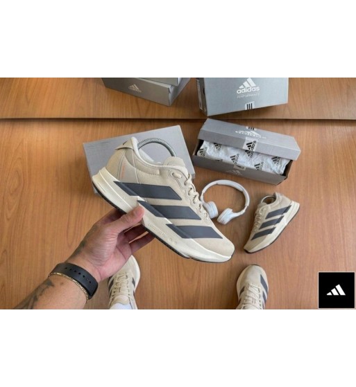 Adidas Adzero Bege e Cinza