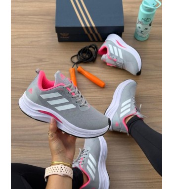 Adidas Terex Rosa, Cinza e Branco