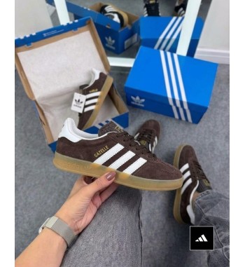 Adidas Gazelle  Marrom e Branco