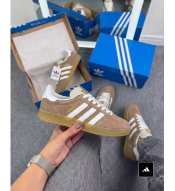 Adidas Gazelle  Marrom e Branco