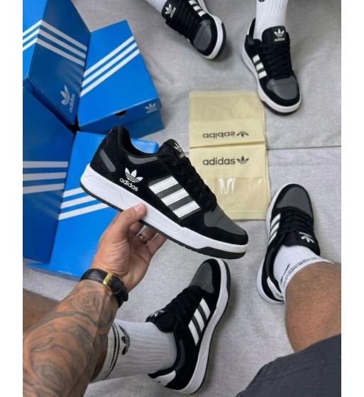 Adidas Fórum Preto e Branco