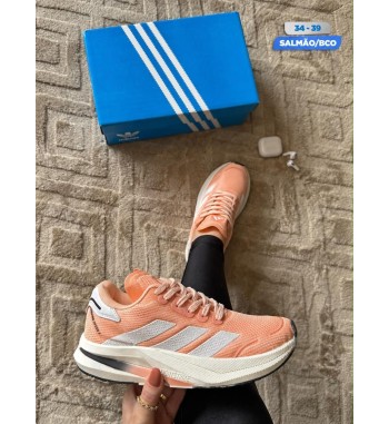Adidas Duramo Speed Laranja e Branco