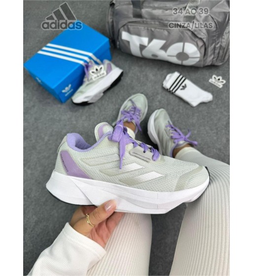 Adidas Duramo Speed Roxo, Cinza e Branco
