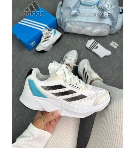 Adidas Duramo Speed Azul, Branco e Preto