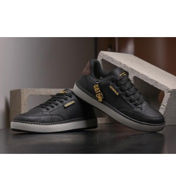 Sapatenis Caterpillar Preto e Cinza