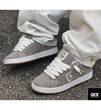Tênis Qix Cinza e Branco