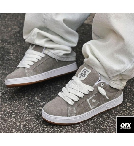Tênis Qix Cinza e Branco