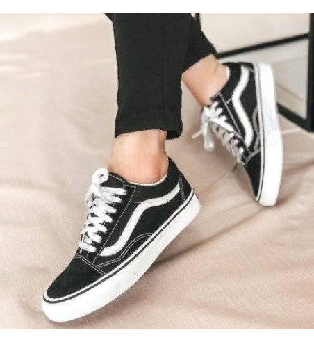 Vans Oldschool Tradicional Preto e Branco