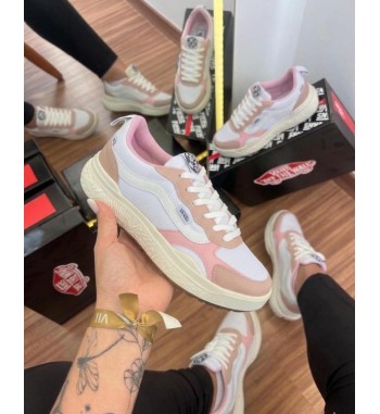 Vans Neo Branco e Rosa