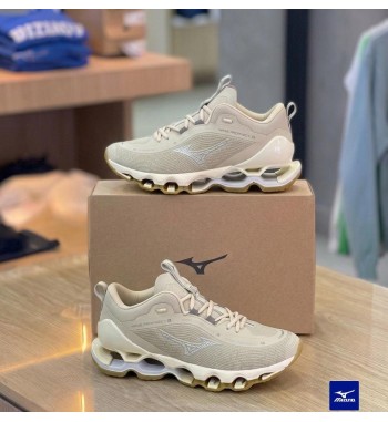 Mizuno Wave Prophecy Marrom e Bege