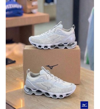Mizuno Wave Prophecy Branco e Cinza