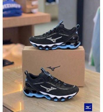 Mizuno Wave Prophecy Preto e Azul