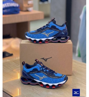 Mizuno Wave Prophecy Azul e Preto