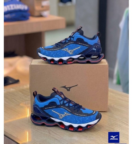 Mizuno Wave Prophecy Azul e Preto