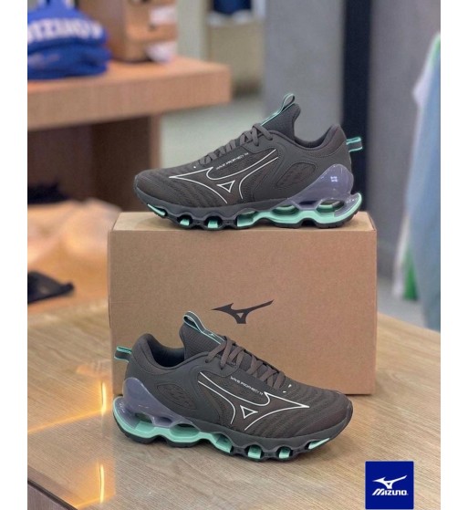 Mizuno Wave Azul e Preto