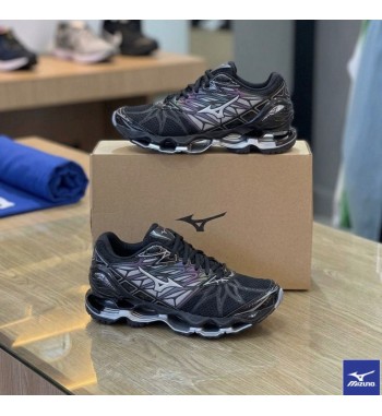 Mizuno Wave Preto, Roxo e Cinza