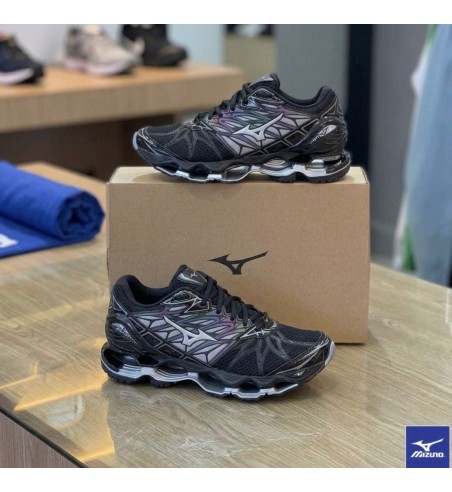 Mizuno Wave Preto, Roxo e Cinza