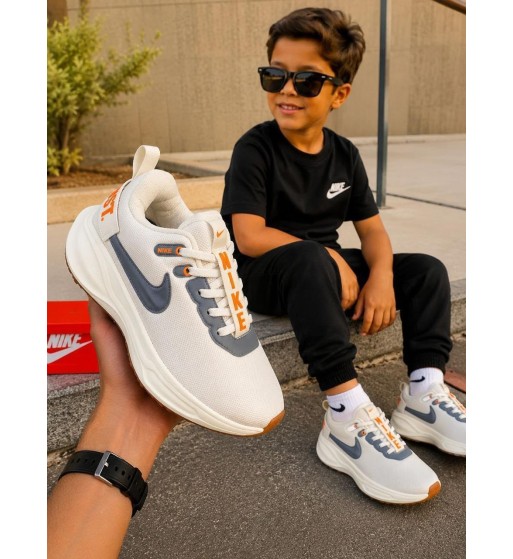 Nike Zoom Infantil Branco e Cinza