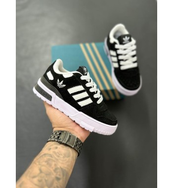 Tênis Adidas Infantil Branco e Preto
