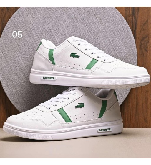 Lacoste Tclip Premium Branco e Verde