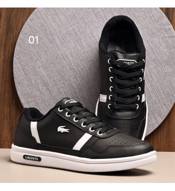 Lacoste Tclip Premium Branco e Preto