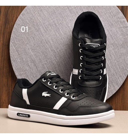 Lacoste Tclip Premium Branco e Preto