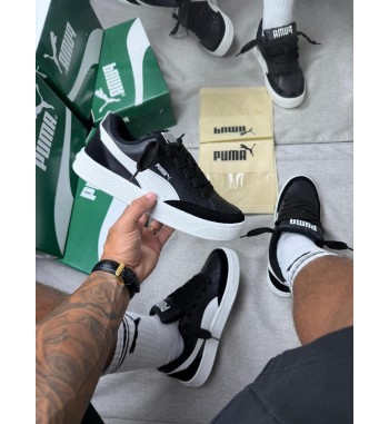 Tênis Puma Park Branco e Preto