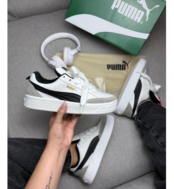 Tênis Puma Park Branco e Preto